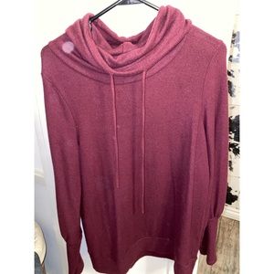 Women’s cowl neck sweater
